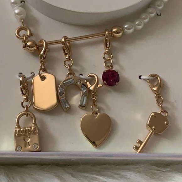 STEVEN MADDEN Faux Pearl Charm Bracelet Set - Picture 3 of 3